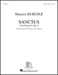 Sanctus SATB choral sheet music cover